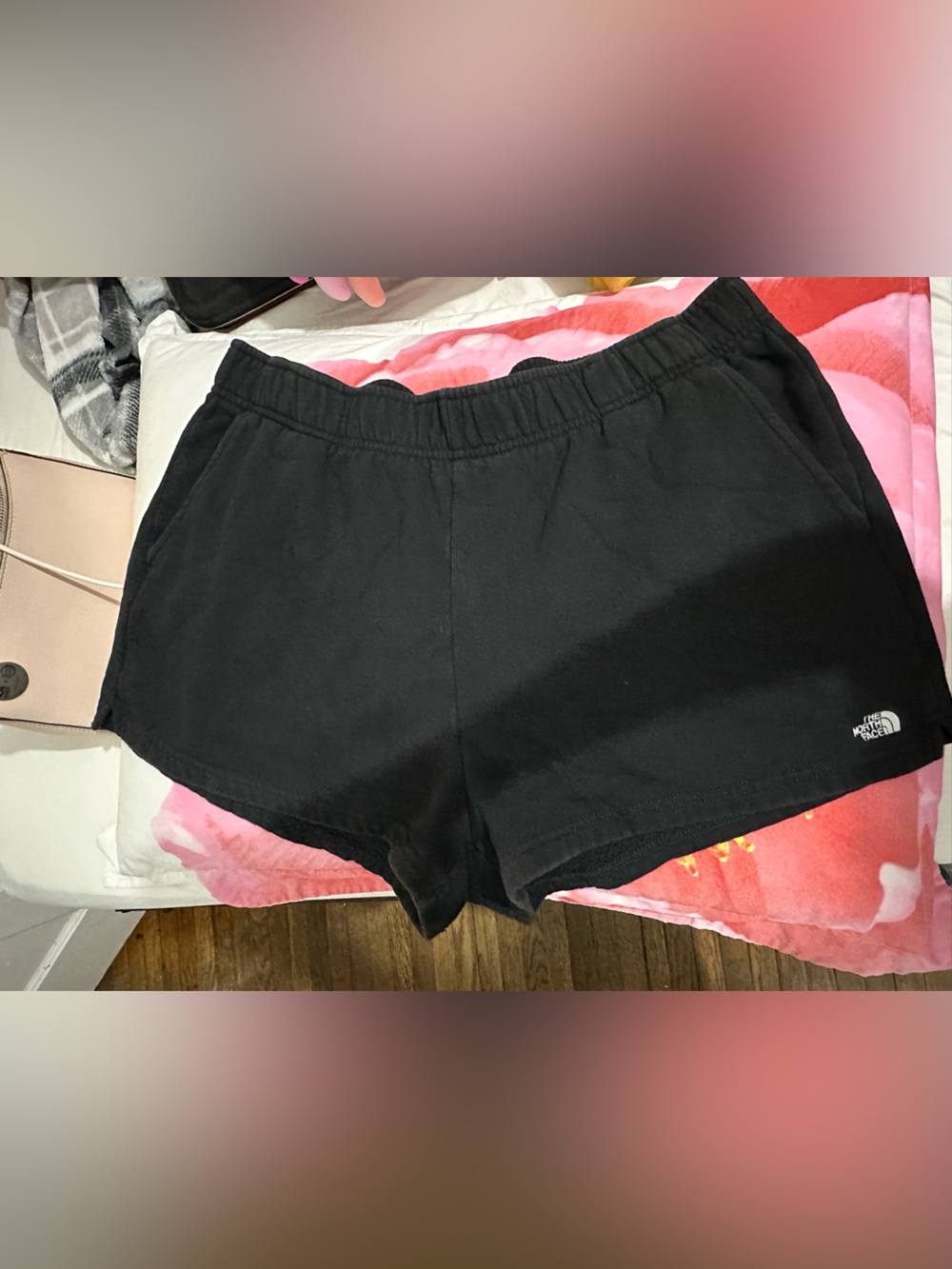 The North Face Black Women's Athletic Shorts with Elastic Waist